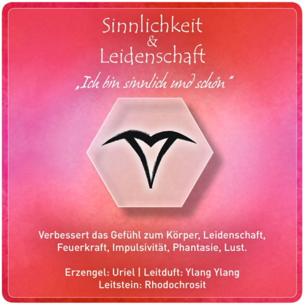 "Sinnlichkeit & Leidenschaft" Edelsteinessenz